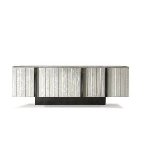 Modernes Sideboard - DOMINO  - HESSENTIA | Cornelio Cappellini - Metall / Marmor / Harz