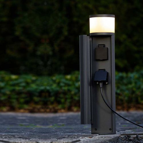 Leuchtpoller für Garten - 108666 - Skapetze Lichtmacher - modern / Aluminium / Kunststoff