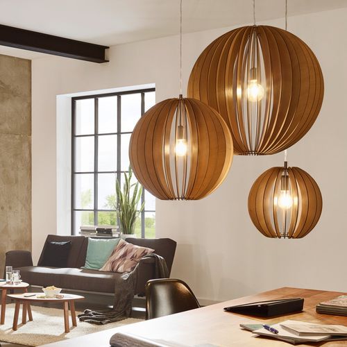 Hängelampe - 32073 - Skapetze Lichtmacher - Holz / modern / mit Kabel