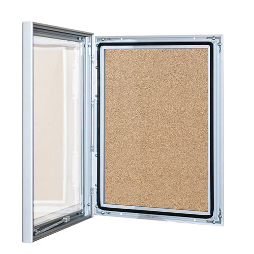Korkwandtafel - 00495 - FEPRO - verriegelbar / wetterbeständig