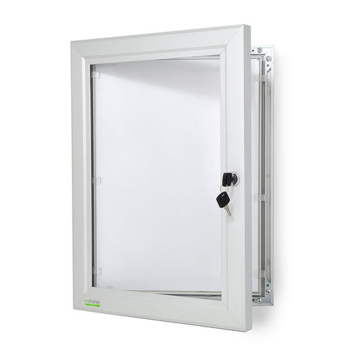 Magnettafel - 00051  - FEPRO - weiß / wandmontiert / Stahl