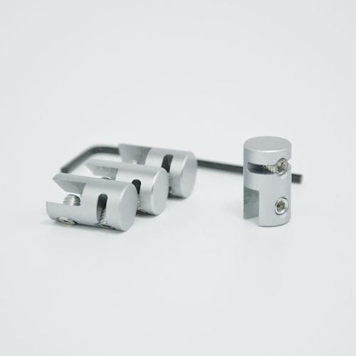 Aluminium-Glasklemme - IMS SINGLE SITE - FEPRO - für Innenausbau / für Hinweisschild