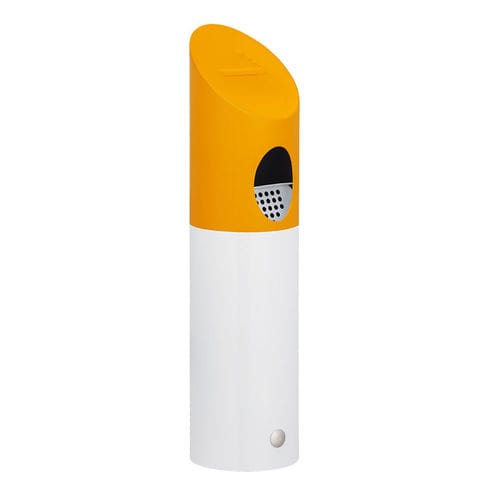 Sockel-Aschenbecher - TUBE CIG - FEPRO - wandmontiert / Edelstahl / für den Außenbereich