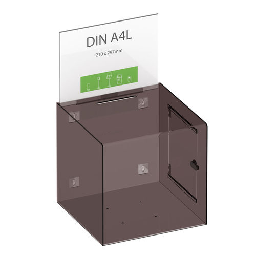 Wahlurne - XL - FEPRO - Aufsatz / hängend / verriegelbar
