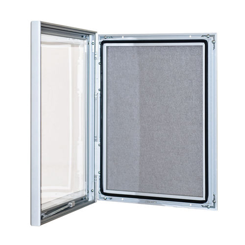 Schreibtisch-Tafel - 00496 - FEPRO - wandmontiert / Polycarbonat / Stoff