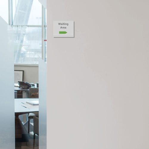 Schild für Tür - CLIP  - FEPRO - wandmontiert / Acryl / Glas