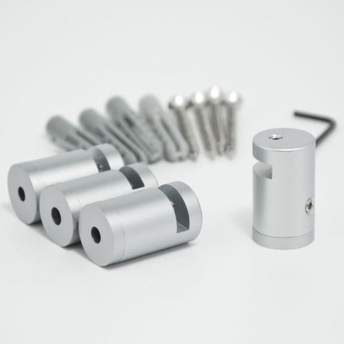 Aluminium-Befestigungssystem - IMS SIDE-STANDOFF - FEPRO - für Innenausbau / für Hinweisschild