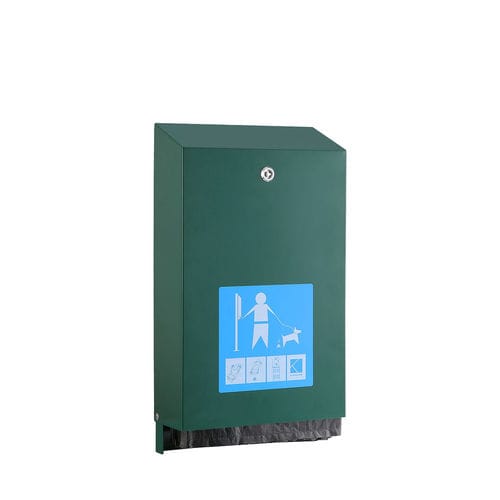 Hundekotbeutelspender für öffentliche Bereiche - ECO GREEN - FEPRO - wandmontiert / hängend / individuell gestaltbar