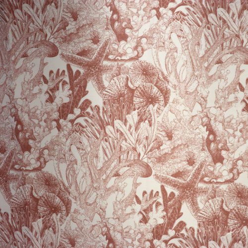 Möbelstoff - TOILE SEALIFE FR - Aldeco Interior Fabrics - für die Innenarchitektur / Naturmotiv / Leinen