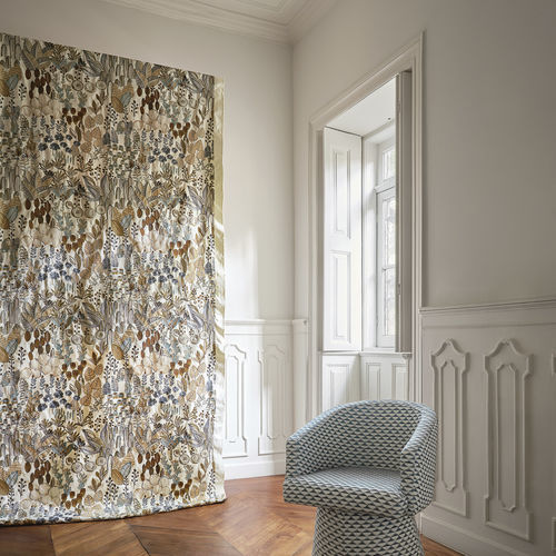 Möbelstoff - CHRONIQUES DE VOYAGE  - Aldeco Interior Fabrics - für Vorhänge / Naturmotiv / Blumenmotive
