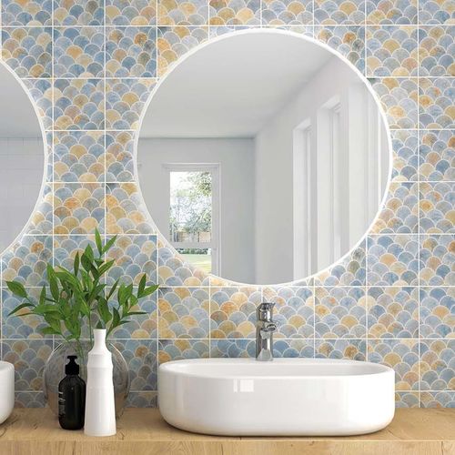 Keramikfliesen - ESCAMAS | 15x15 - CERAGNI | WALL CERAMIC TILES - matt / für den Innenraum / für Badezimmer