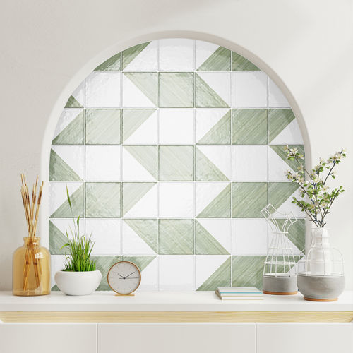 Keramikfliesen - TRIANGLE RUSTIQUE | 15x15 - CERAGNI | WALL CERAMIC TILES - matt / Hochglanz / für den Innenraum