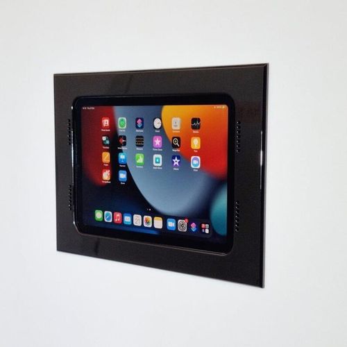Wandmontierter iPad®-Ständer - 002-1-424-BL - Wall-Smart - für Privatgebrauch / für Gewerbegebrauch / horizontal