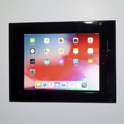 Wandmontierter iPad®-Ständer - 002-1-616-BL - Wall-Smart - für Privatgebrauch / für Gewerbegebrauch / horizontal
