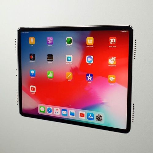 Wandmontierter iPad®-Ständer - 002-1-857-WG - Wall-Smart - für Privatgebrauch / für Gewerbegebrauch / horizontal