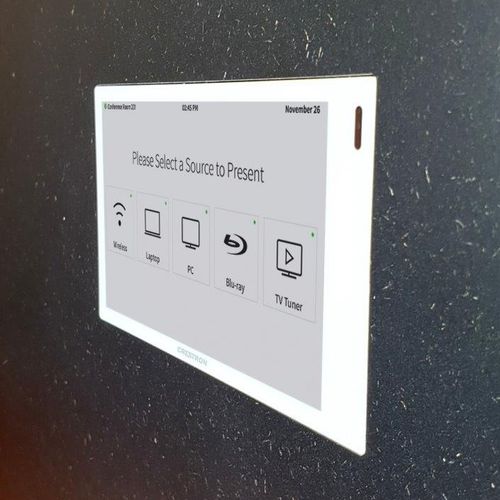 Wandmontierter Halter für Touchscreen - 012-1-828 - Wall-Smart - für Gewerbegebrauch / für Privatgebrauch / modern