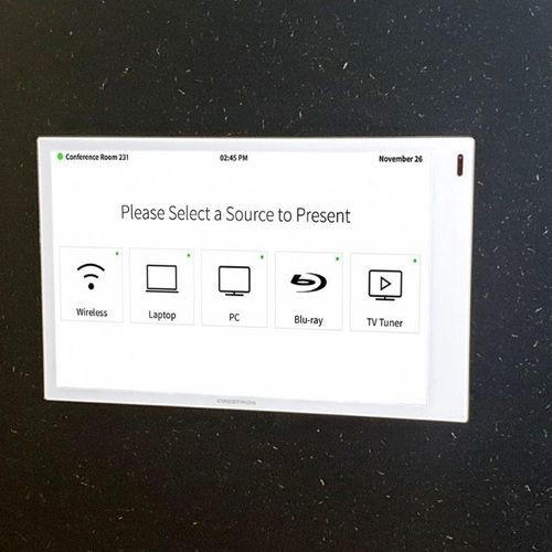 Wandmontierter Halter für Touchscreen - 012-1-831 - Wall-Smart - für Gewerbegebrauch / für Privatgebrauch / modern