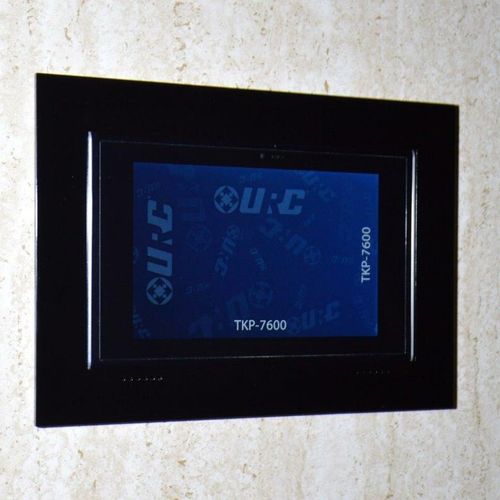 Wandmontierter Halter für Touchscreen - 10-01-774-BL - Wall-Smart - für Gewerbegebrauch / für Privatgebrauch / modern
