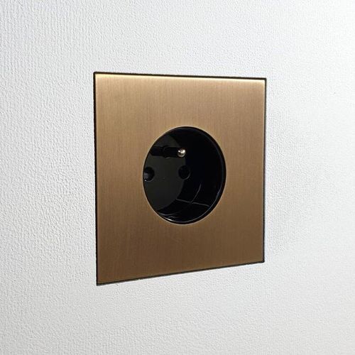 Luke für Wand - 081-1-885 - Wall-Smart - quadratisch / Metall / Verbundwerkstoff