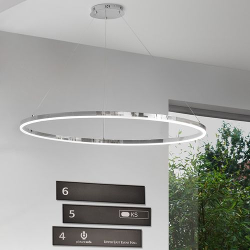 Hängelampe - RING 100 - s.luce - Metall / Acryl / modern