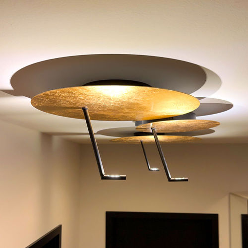 Moderne Deckenleuchte - HOOK  - s.luce - rund / quadratisch / Metall