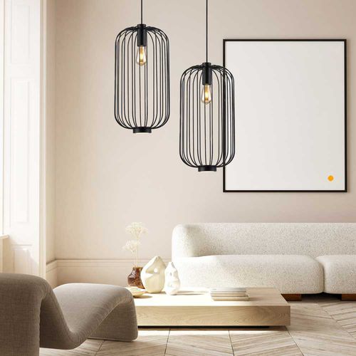 Hängelampe - ROOMS M - s.luce - Metall / modern / mit Kabel