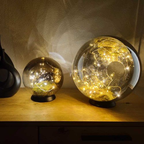 Tischlampe - ORB ORNEMENT DE NOËL - s.luce - Metall / Glas / geblasenes Glas