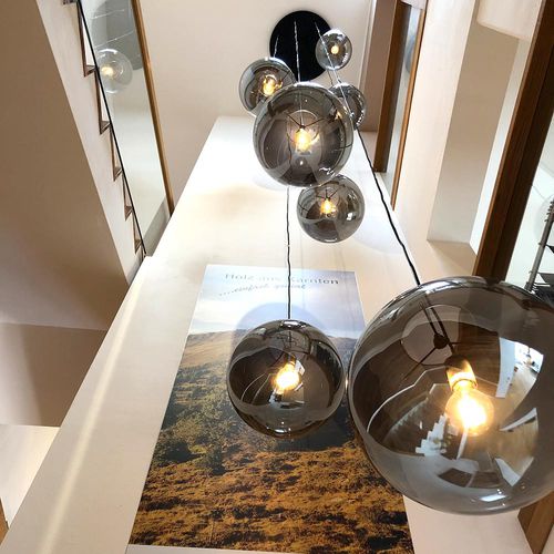 Hängelampe - ORB XL  - s.luce - Metall / Glas / modern