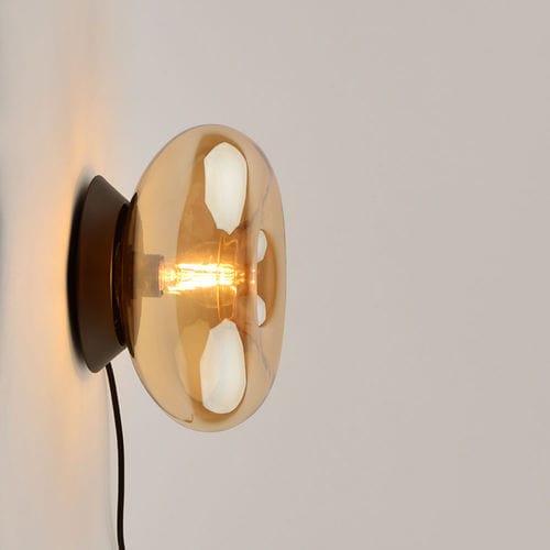 Moderne Wandleuchte - CRUET UP/LOW  - s.luce - für den Innenraum / Metall / Glas