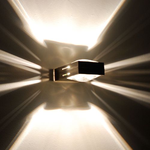 Moderne Wandleuchte - BIGX COLOR UP&DOWN  - s.luce - für den Innenraum / Metall / Glas