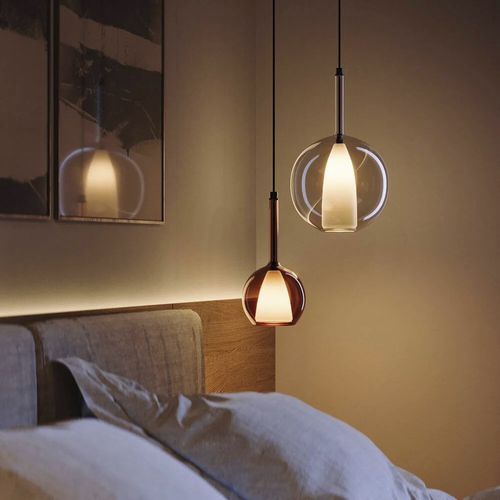 Hängelampe - 185725 - s.LUCE - Metall / Glas / geblasenes Glas