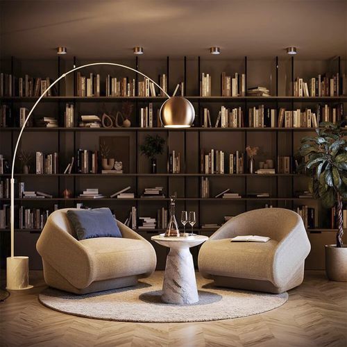 Stehleuchte - 172454 - s.LUCE - Metall / Marmor / modern