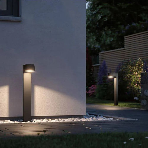 Leuchtpoller für Garten - 165275 - s.LUCE - modern / Aluminium / LED