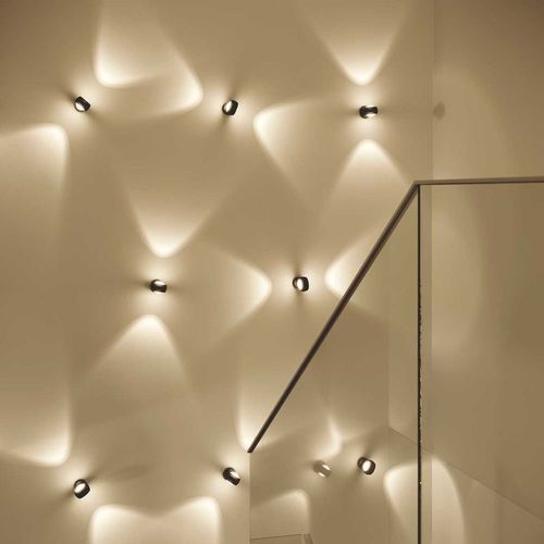 Moderne Wandleuchte - 157348 - s.LUCE - für den Innenraum / Aluminium / rund
