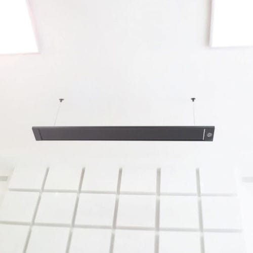 Deckenmontierter Heizstrahler - B1000 - Bilux - hängend / elektrisch / für Gewerbegebrauch