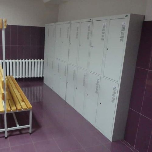 Hoher Aktenschrank - SOMN-300/1 - PJSC UHL-MASH - Stahl / mit Flügeltür / modern
