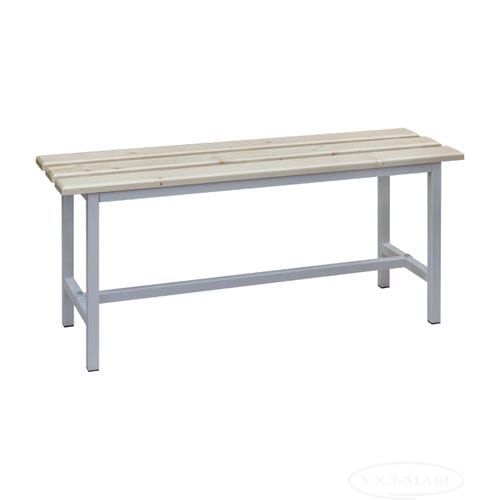 Moderne Bank für Umkleideraum - 51505-0046 - PJSC UHL-MASH - Holz / ohne Rückenlehne / ohne Armlehnen