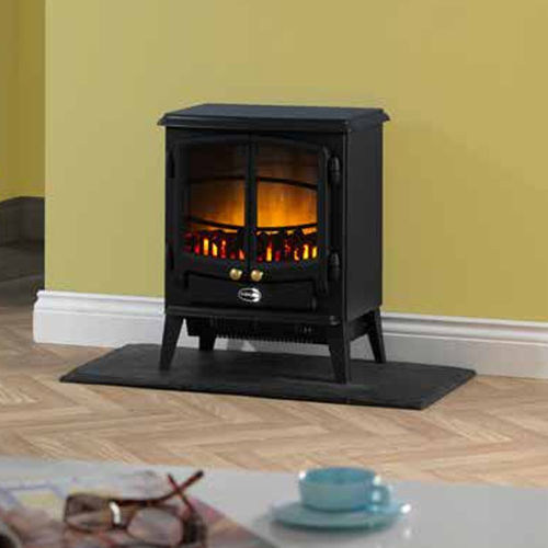 Elektrischer Kaminofen - TANGO - Dimplex - 0 - 5 kW / auf Füßen / traditionell