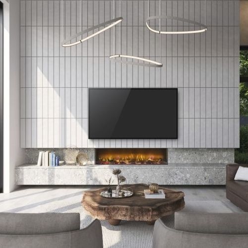 Modernes Multimedia-Möbel - Dimplex - für Heimanwendungen / für Büro