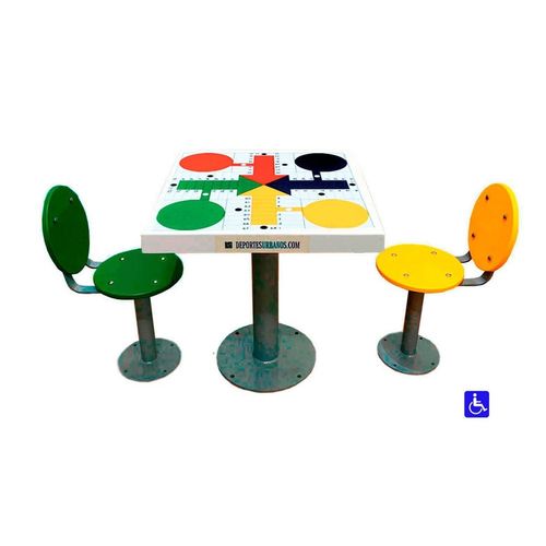 Spieltisch für Kinder / für Außenbereich - MMVIA2RH - DEPORTES URBANOS - modern / für Privatgebrauch / für Spielplätze