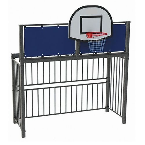 Basketballkorb für Außenbereich - DUPBUMT02 - DEPORTES URBANOS - stationär / Metall / für Freizeitsport