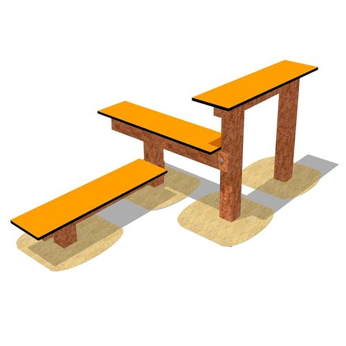 Agility-Schwebebalken - DUAGCP-16 - DEPORTES URBANOS - für Hundeparcours