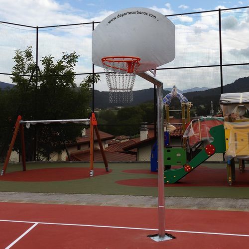 Basketballkorb für Außenbereich - DUCB-01 - DEPORTES URBANOS - stationär / Metall / für Freizeitsport