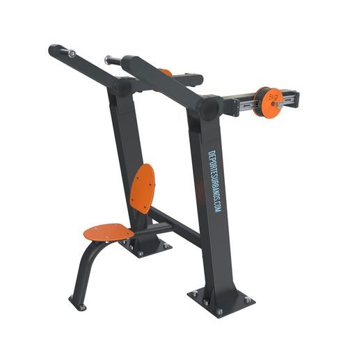 Rücken-Fitnessgerät - STRAIGHT ARM  - DEPORTES URBANOS - Schulterheben / Tiefzug / für Außenbereich