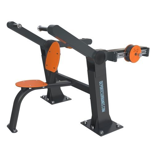 Brustpressbank-Fitnessgerät - DU-HK-3906 - DEPORTES URBANOS - Beinhochlagerung / Tiefzug / für Außenbereich