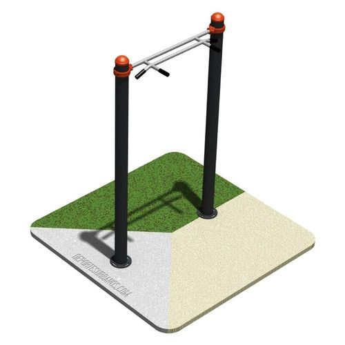 Klimmzugstange / galvanisiertem Stahl - DUCP-2014 - DEPORTES URBANOS - für Außenbereich / für Sportparcours