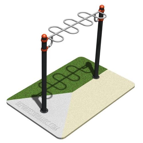 Leiter für Fitnessparcours / Suspension - DUCP-2008 - DEPORTES URBANOS - für öffentliche Bereiche / für Außenbereich / Stahl
