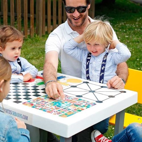 Spieltisch für Kinder / für Außenbereich - MMVIB4RH - DEPORTES URBANOS - modern / für Privatgebrauch / für Spielplätze