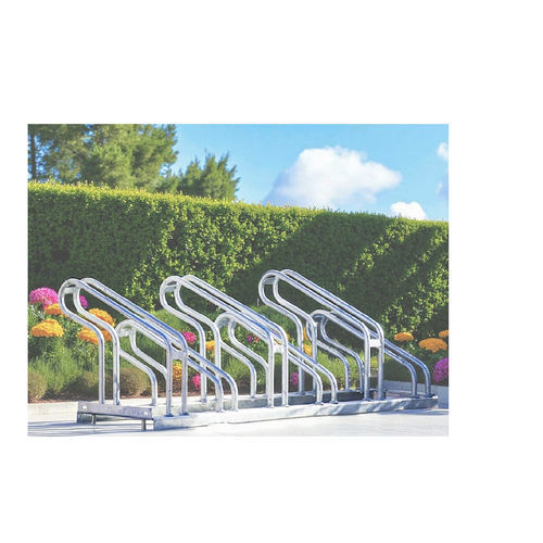 Bodenstehender Fahrradständer - DUMUAP-01 - DEPORTES URBANOS - für Außenbereich / galvanisiertem Stahl / Stahl
