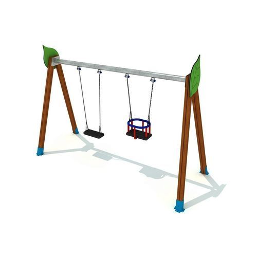 Metallschaukel - CLDU-003 - DEPORTES URBANOS - Gummi / EPDM / Elastomer